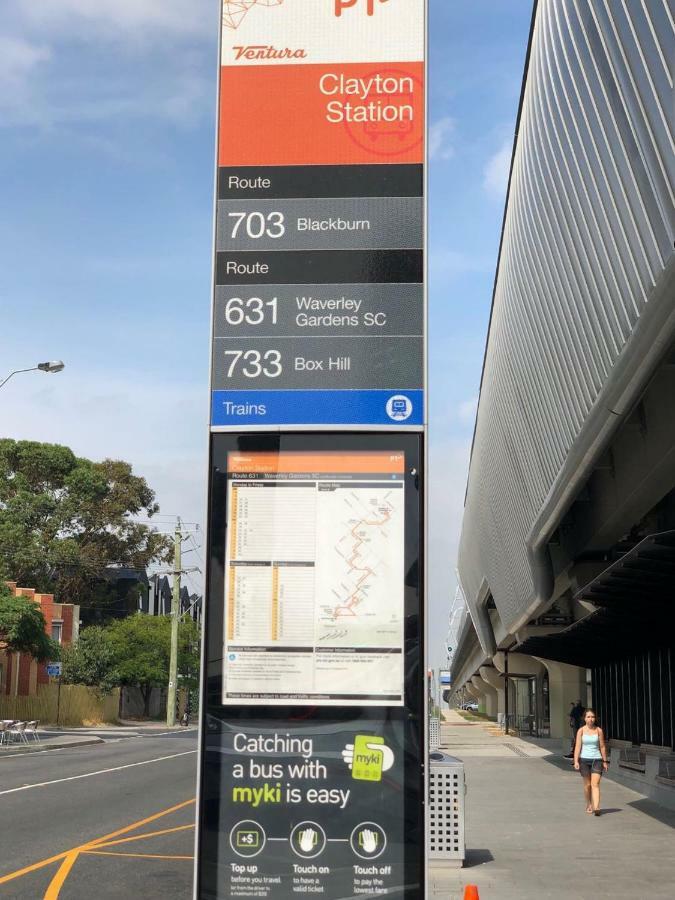 Melbourne Short Stay - Clayton Station, Monash Uni, Hospital Zewnętrze zdjęcie